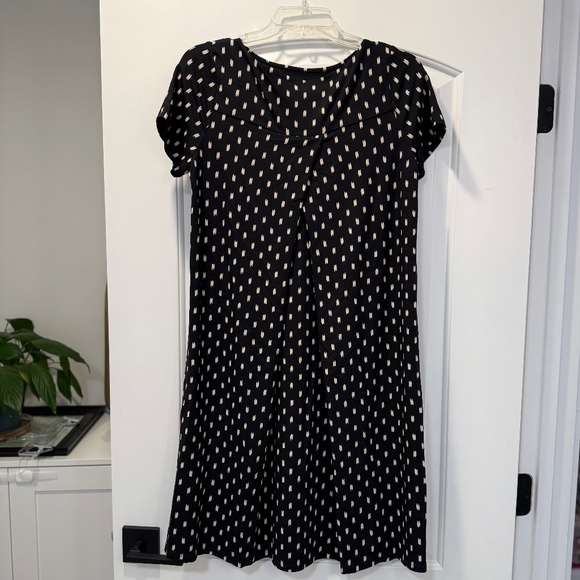 J.Jill new with tags black and ivory swing dress from Wearever collection size S - Picture 2 of 4